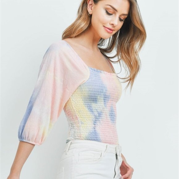 Tie Dye Body suit top - Picture 6 of 12